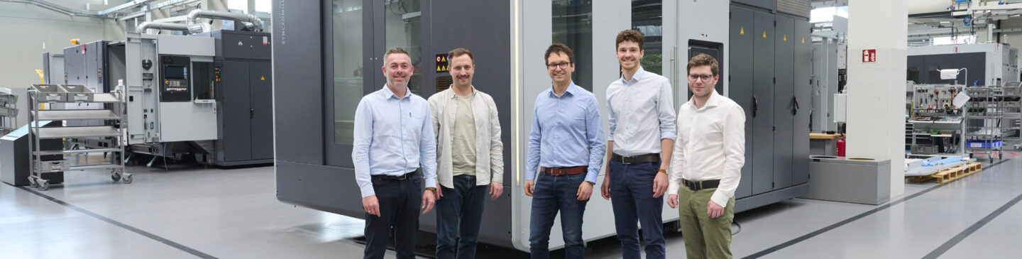 Innovation trifft Fertigung–Silent Machine einsatzbereit Fill LCM