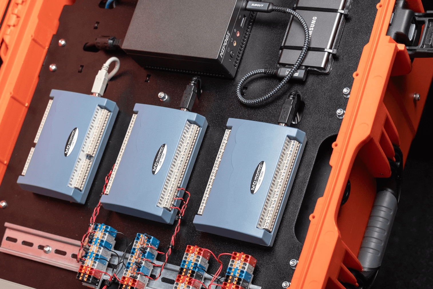 Post Projekt DisDAQ mobiles modulares Messsystem