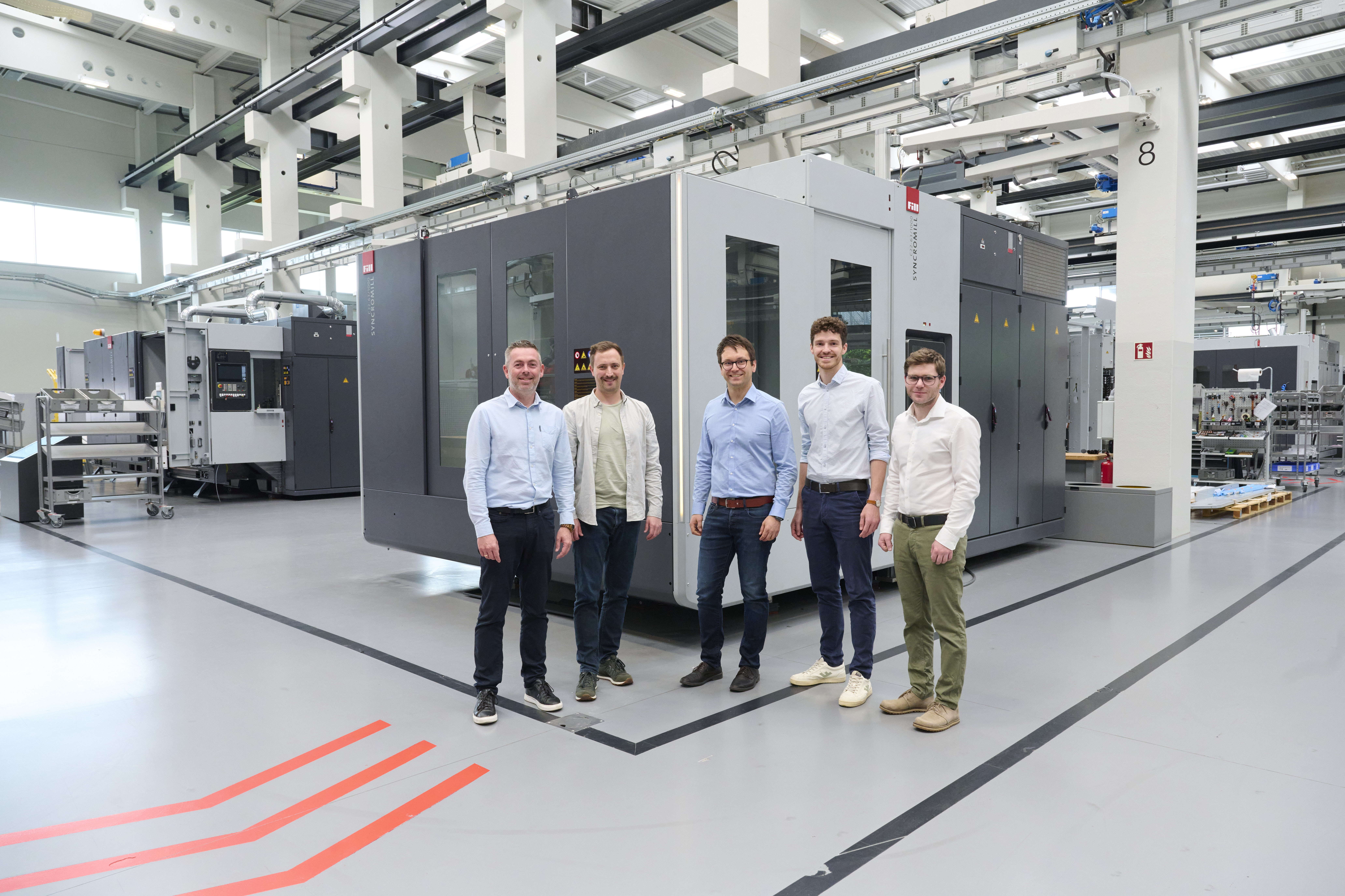 Innovation trifft Fertigung–Silent Machine einsatzbereit Fill LCM